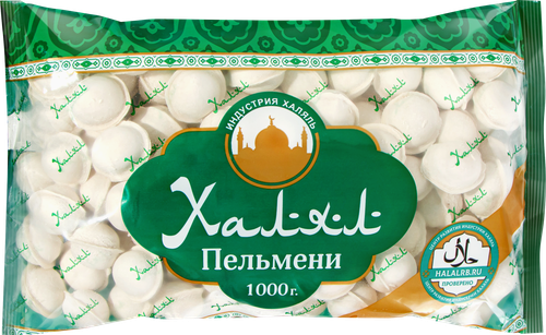 

Пельмени Индустрия Халяль 1 кг