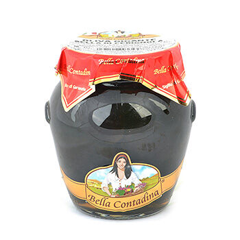 Оливки черные «Белла Чериньола» гигантские, Bella Contadina