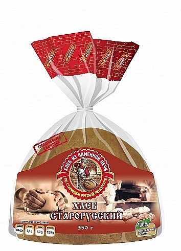 Хлеб Сормовский Старорусский половинка в нарезке 