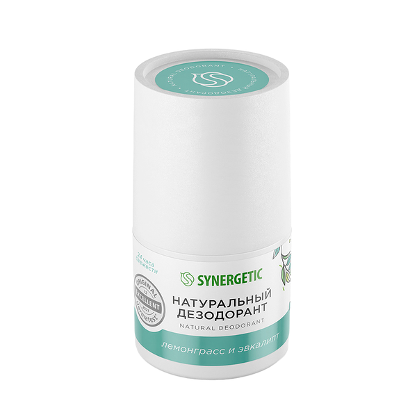 Натуральный дезодорант Synergetic Лемонграсс и Эвкалипт 50 мл