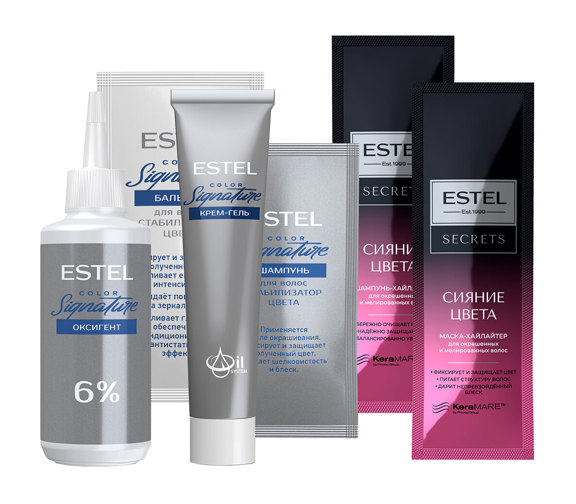 

Краска стойкая для волос Estel Color Signature крем-гель 9.17 Шелковая вуаль 145 мл