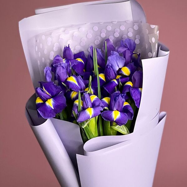 Букет из 11 ирисов