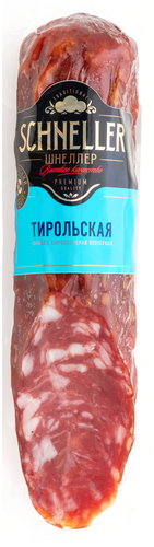 

Колбаса сырокопченая SCHNELLER Тирольская, 150г