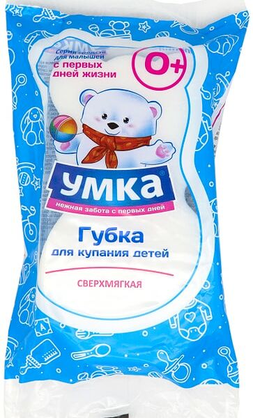 Губка для купания Умка детская