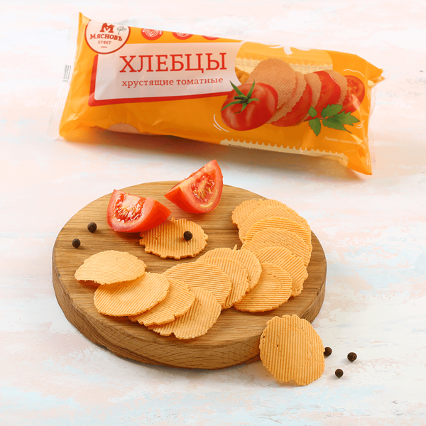 Хлебцы хрустящие томатные МясновЪ Буфет