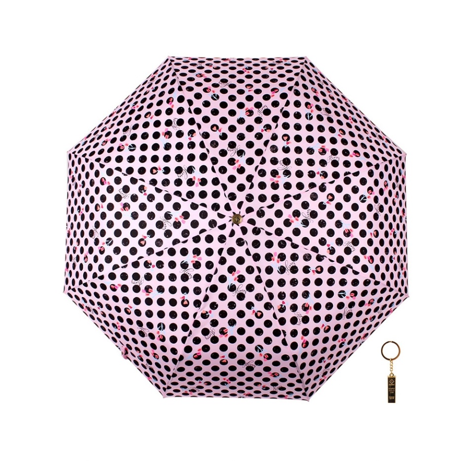 

Зонт женский Flioraj LOVE DROPS автомат 3 сложения арт.16062 FJ Premium Китай