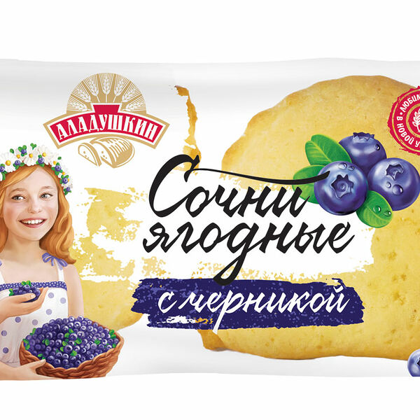 Сочник Аладушкин с черникой