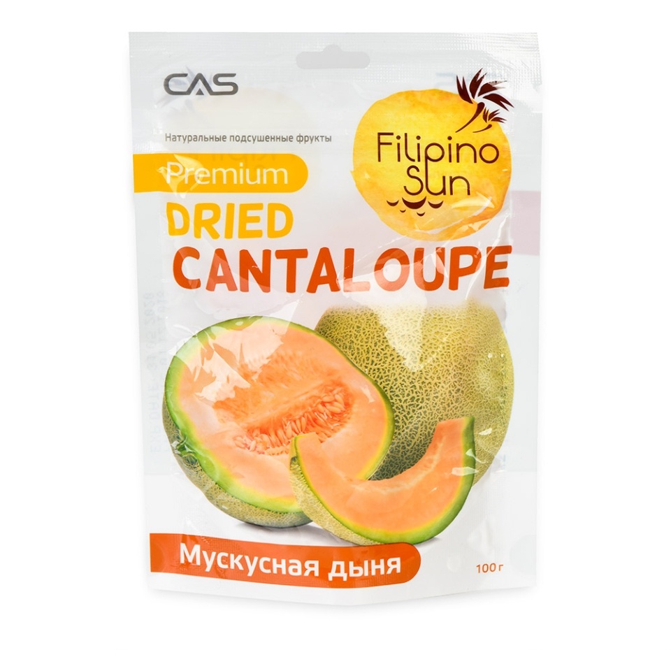 

Дыня Filipino Sun сушеная мускусная 100 г
