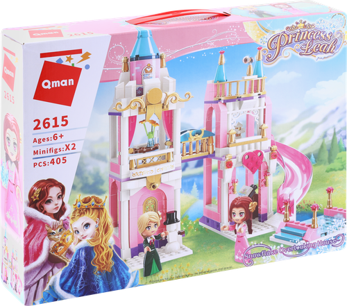 

Конструктор QMAN Замок, 405 деталей