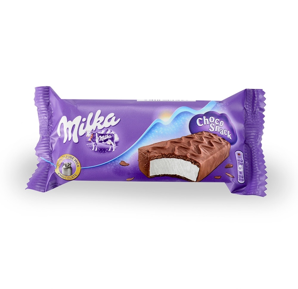 

Пирожное Milka Choco Snack с кремом в молочном шоколаде 29 г