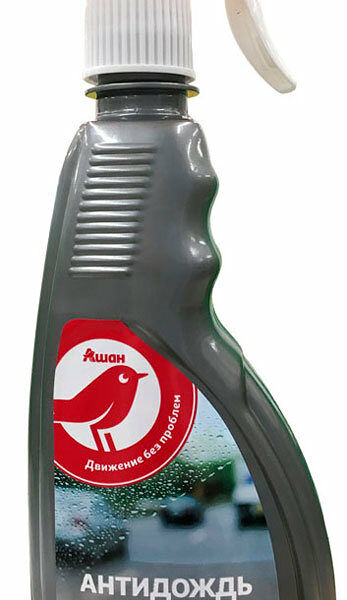 Антидождь для стекол и фар ТМ Ашан Красная птица