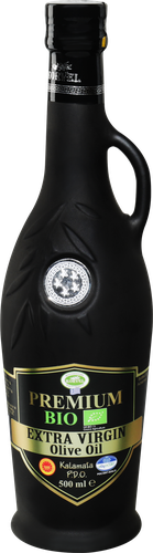 

Масло оливковое KORVEL Premium Bio нерафинированное, высшего качества Extra Virgin, 500мл