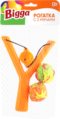 

Игрушка BIGGA Рогатка с 2 мячами для игр в воде, в ассортименте