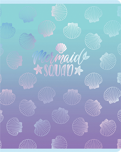 

Тетрадь ArtSpace Стиль Mermaid squad А5 48 листов клетка дизайн в ассортименте 1 шт.