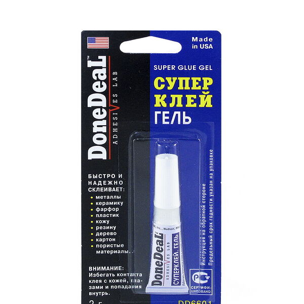 Суперклей(гель) 2г арт. DD6601