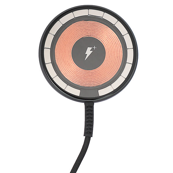 By беспроводное зарядное устройство mag, магнитное крепление, 15w, кабель 1м, type-c