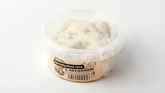 Бутербродное сало с чесноком