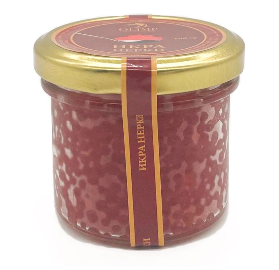

Икра лососевая Олимп зернистая нерки 100г, Россия