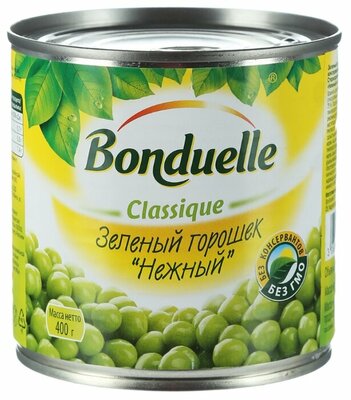 Горошек зелёный Bonduelle Classique нежный