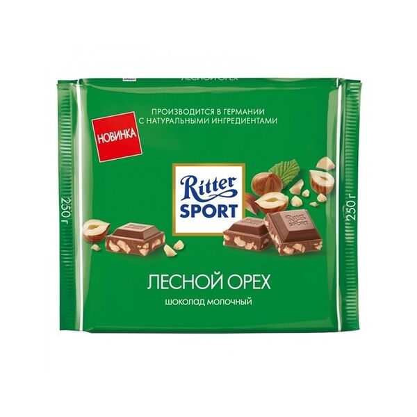 Шоколад Ritter Sport Лесной орех молочный