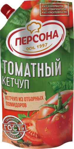 

Кетчуп Персона томатный 350 г