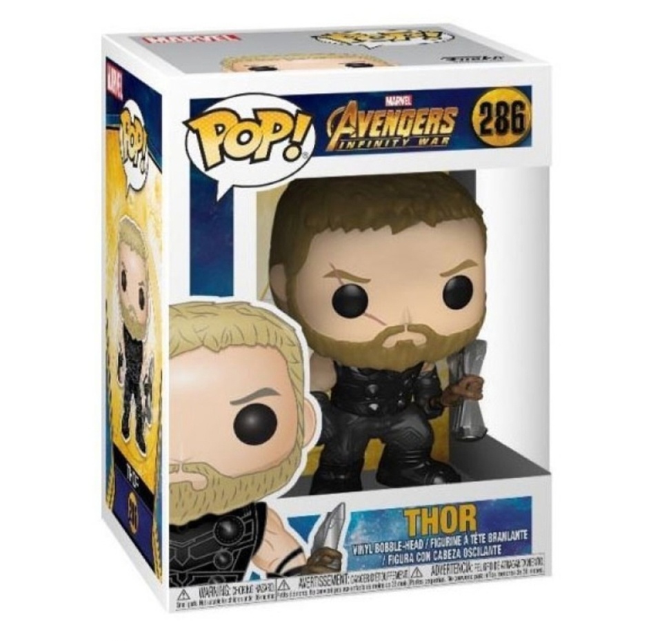 

Фигурка Funko POP Bobble Marvel Avengers Infinity War: Тор из фильма Мстители: Война бесконечности, Вьетнам