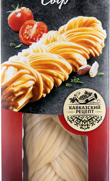 Сыр Боровский Сыр Косичка копченая 43% без змж