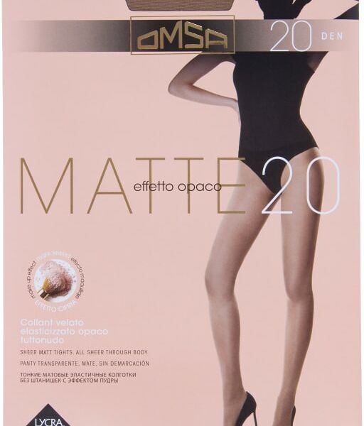 Колготки Omsa Matte 20 Daino Бежевые Размер 3