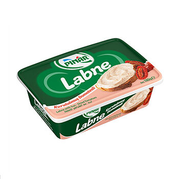 Крем-сыр «Лабне» творожный с вялеными томатами 50%, Pinar, 180 г, Турция, БЗМЖ