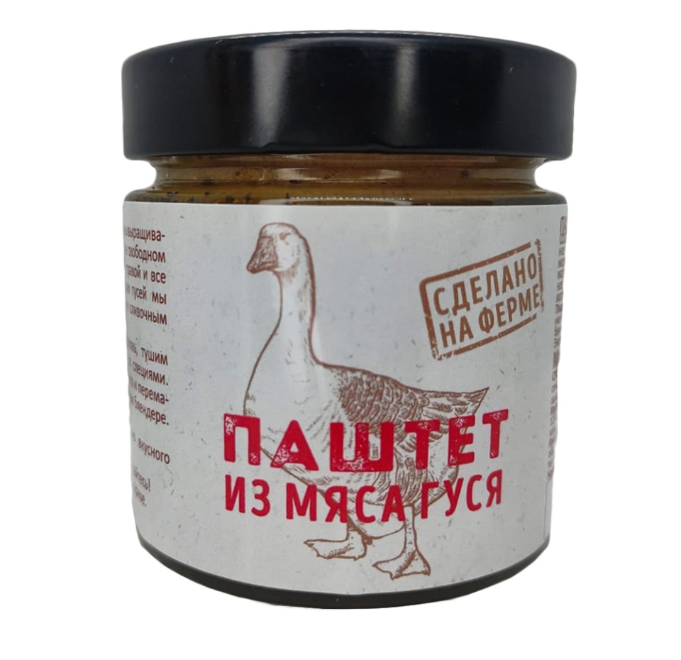 

Паштет Отечественный продукт из мяса гуся 170 г, Россия