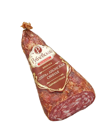 Колбаса сырокопченая Рублевский Пера Лионская