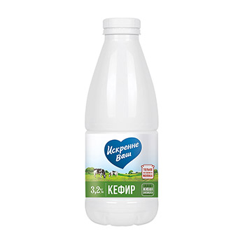 

Кефир Искренне Ваш 3,2% 930 г