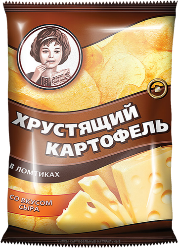 

Чипсы Хрустящий картофель со вкусом сыра 40 г