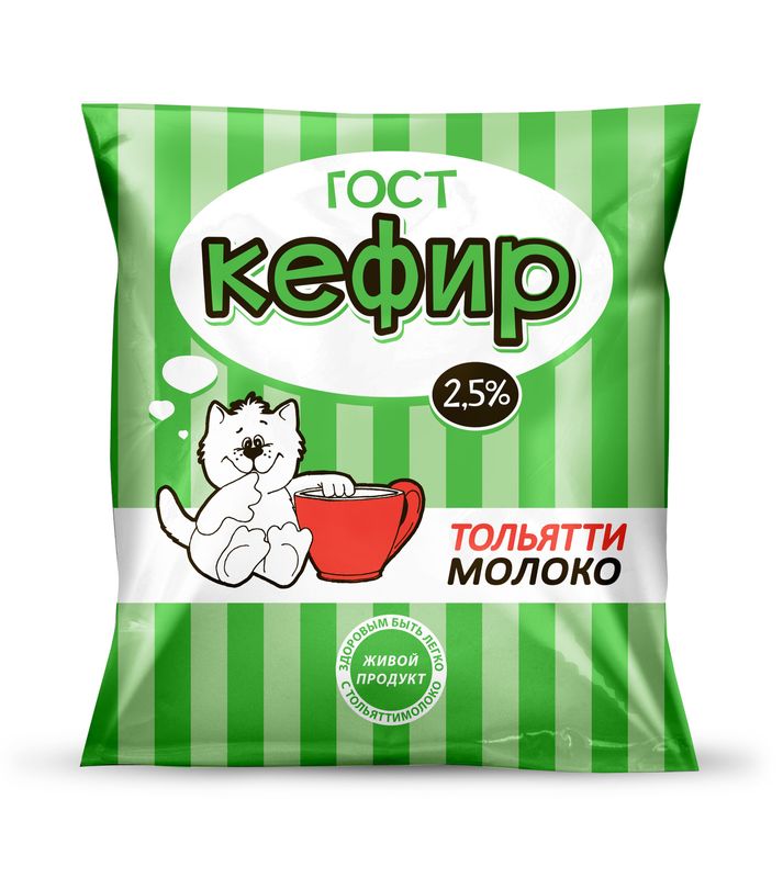 

Кефир Тольяттимолоко 2.5% 400 мл