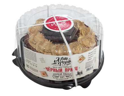 Торт Арт-Торт Черный принц бисквит