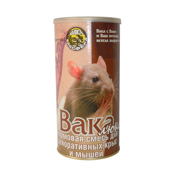 Корм для декоративных крыс и мышей ВАКА Люкс Злаковое ассорти