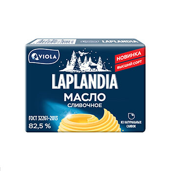 Масло сливочное Viola Laplandia, 82,5% 180 г