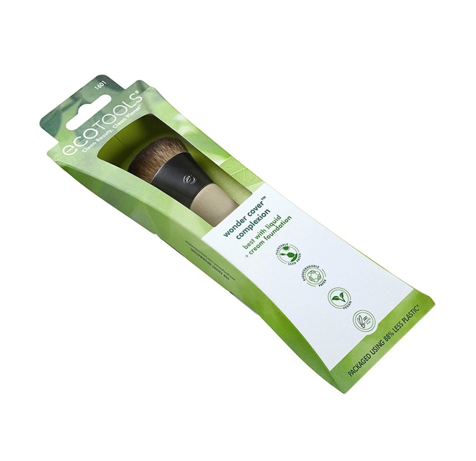 

Кисть для тональной основы Wonder Cover Complexion Brush, EcoTools, 1 шт., Китай