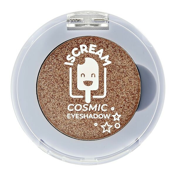 Тени для век `ISCREAM` COSMIC тон 02 Lunar dust сверкающие, 12 г