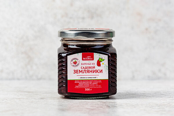 Варенье из садовой земляники