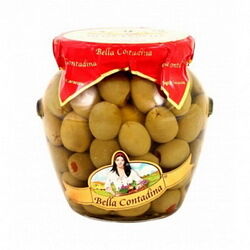 Оливки  зеленые без косточки 290г Bella Contadina