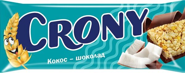Батончик Crony Кокос шоколад 50г