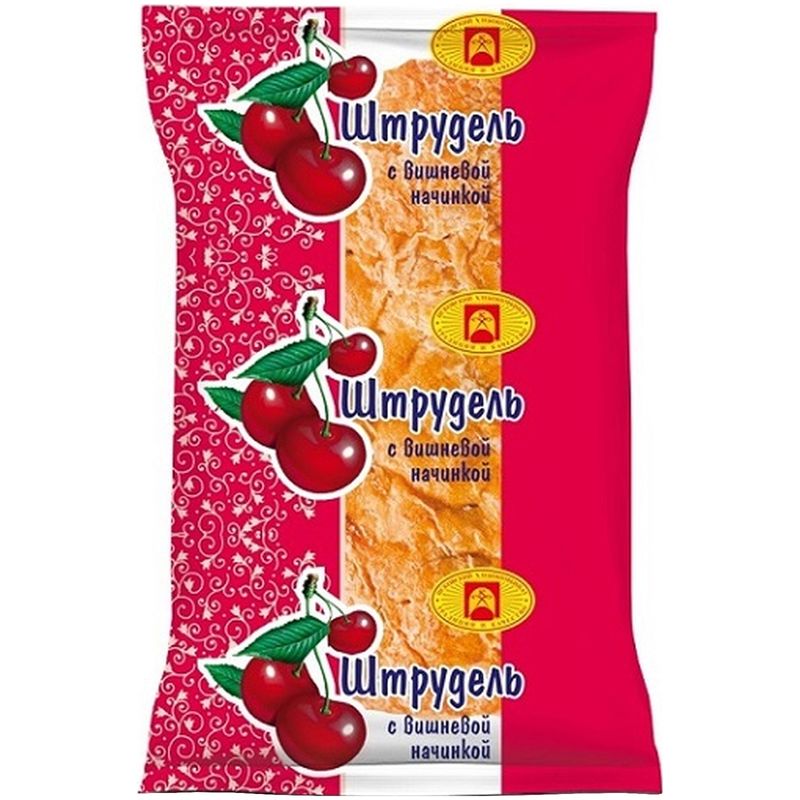 

Штрудель Псковский хлебокомбинат с вишневой начинкой 100 г