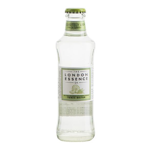 Напиток газированный London Essence Bitter Orange & Elderflower Tonic Water горький апельсин и бузина 0.2л стеклянная бутылка Ирландия