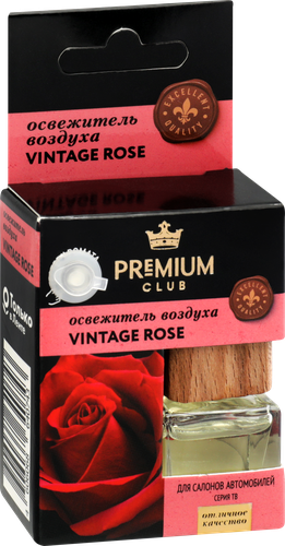 

Освежитель воздуха автомобильный PREMIUM CLUB Vintage Rose, аналог аромата Ex Nihilo – Fleur Narcotique, 6мл