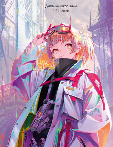 

Дневник школьный Profit 40 листов 1 шт дизайн в ассортименте