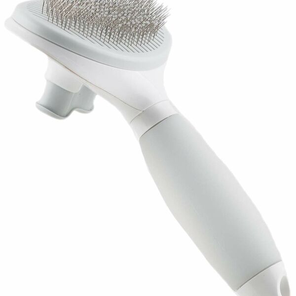 Пуходерка для животных N1 с кнопкой самоочистки, размер S