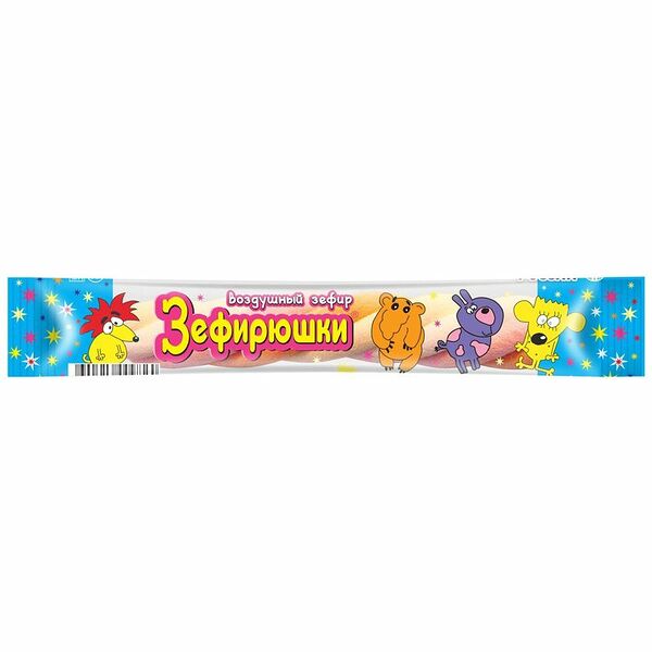 Зефир воздушный Зефирюшки косичка 12 г