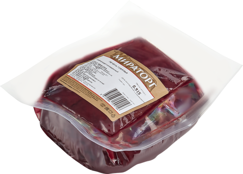 

Печень говяжья Мираторг охлаждённая, вес