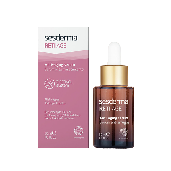 Сыворотка антивозрастная для лица Sesderma Reti Age Anti-aging Serum 3-Retinol System 30 мл